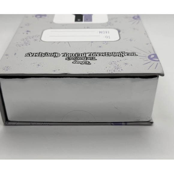 NWT Disney Nightmare Before Christmas Purple and Black Socks in collectible box. - Picture 7 of 11